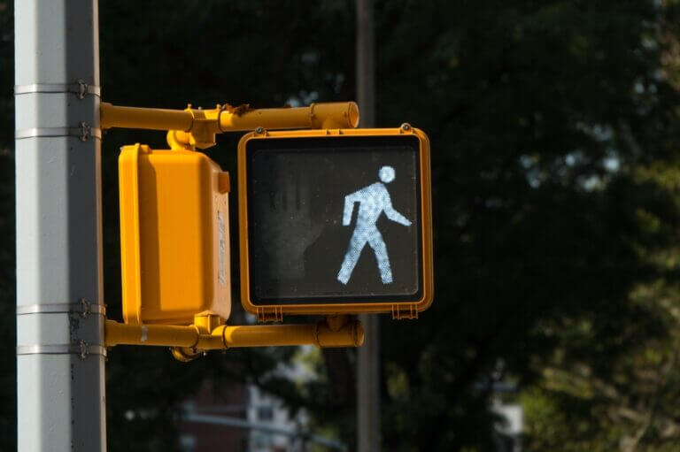 Crash Reduction Can Be Increased by Use of Sidewalks, Crosswalks and Lighting Study
