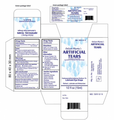 Delsa Pharma Artificial Tears Recalled By The FDA