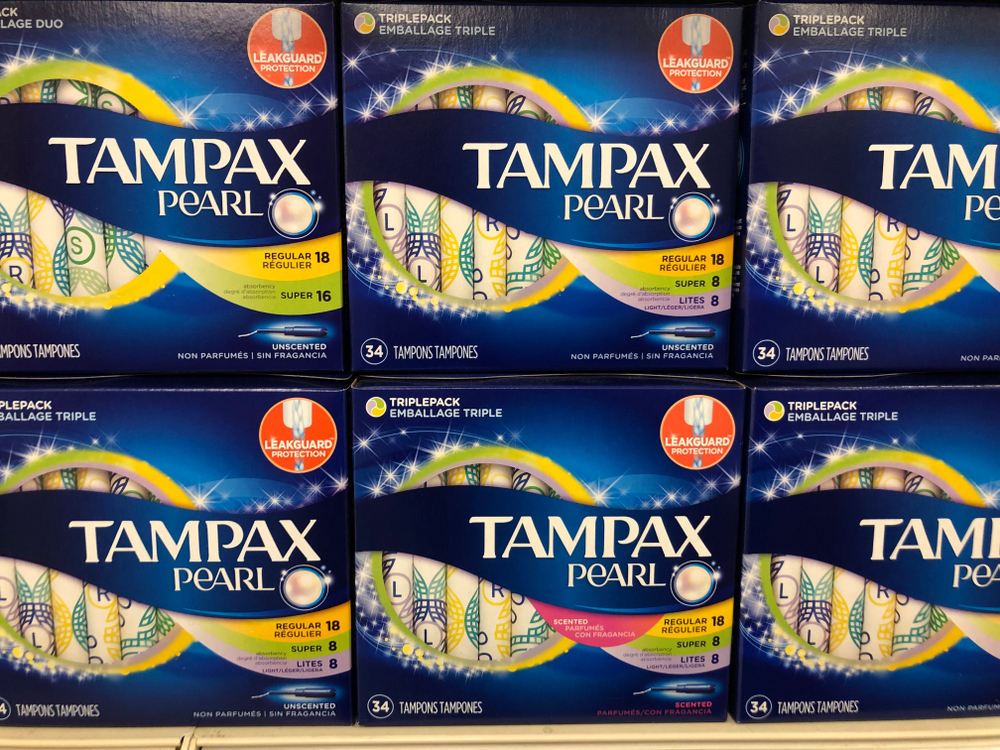 Tampax Pearl Lawsuit Alleges Toxic Lead in Tampons May Enter Bloodstream