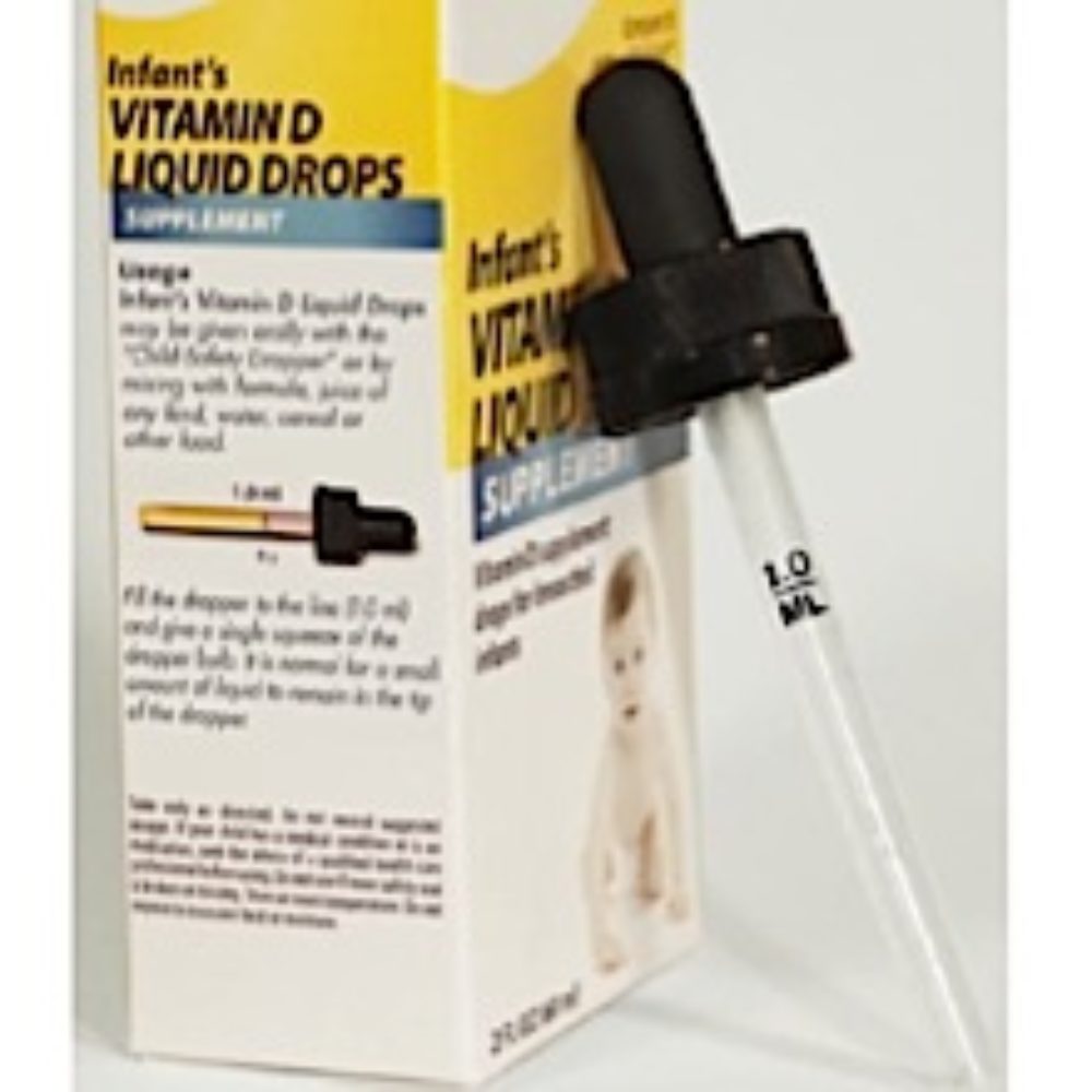 FDA Warns About Risk of Infant Overdose with Liquid Vitamin D Due to